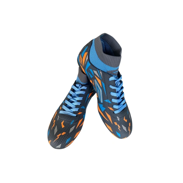 Dugana Çoraplı Halı Saha Ayakkabı 40-44 Füme-Turkuaz