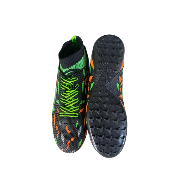 Dugana Çoraplı Krampon Ayakkabı 40-44 Siyah-Fosfor Yeşil