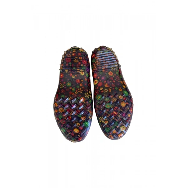 Filet Çiçekli Bahçe ve Tarım Kız Çocuk Ayakkabısı 29-35 Sarı