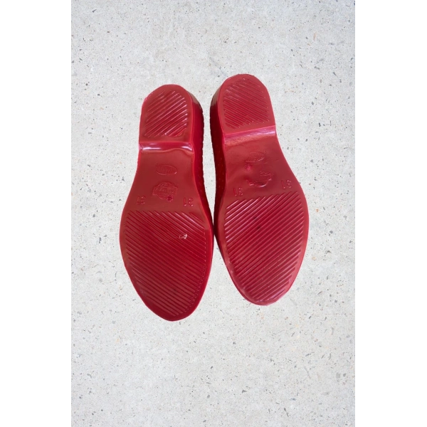 Filet Makosen Bahçe ve Tarım Kız Çocuk Ayakkabısı 31-35 Kırmızı