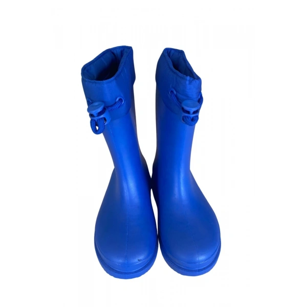 Konçlu Erkek Çocuk Yağmur Çizmesi 26-35 Mavi