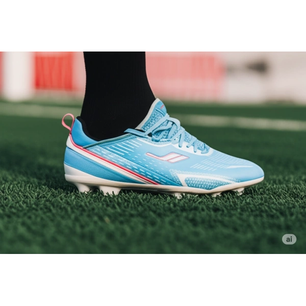 Lescon Comet Erkek Krampon Ayakkabı Mavi