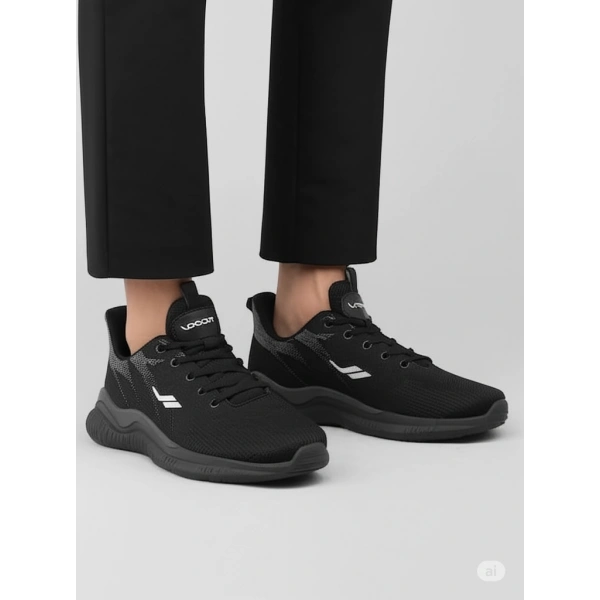 Lescon Etna 4 Flex Erkek Spor Ayakkabı Siyah