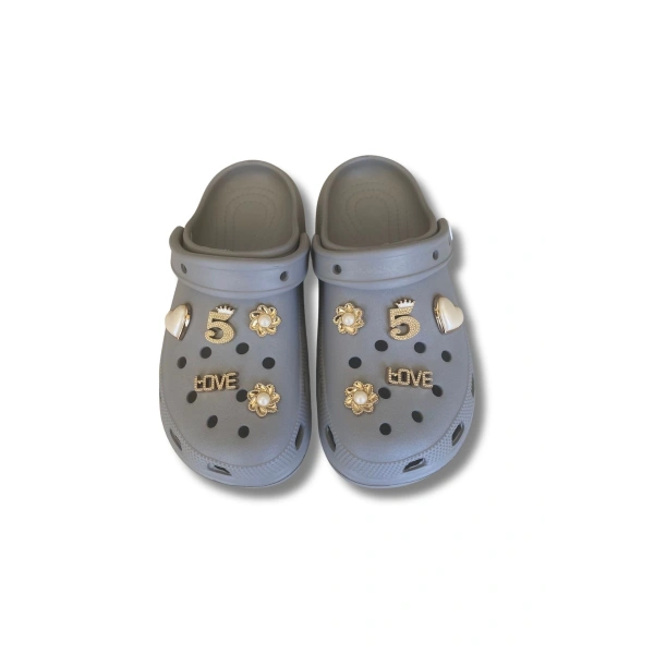 Lovıta C.r.o.c.s Model Terlik 36-40 Gri