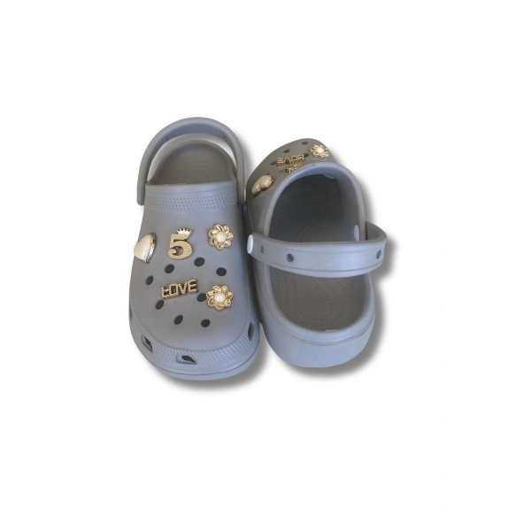 Lovıta C.r.o.c.s Model Terlik 36-40 Gri