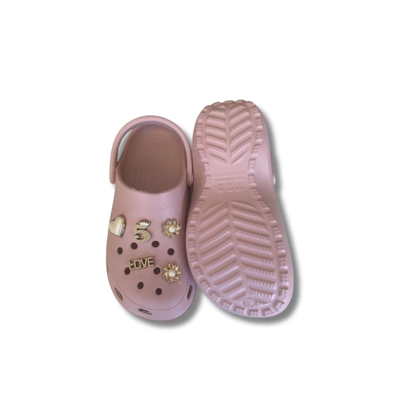 Lovita C.r.o.c.s Model Terlik 36-40 Pudra