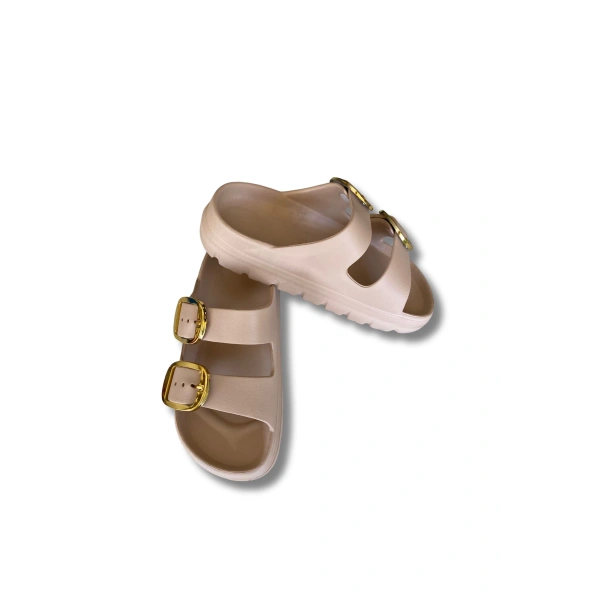 Lovita Tokalı Kadın Terlik 36-40 Bej