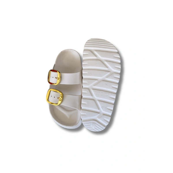 Lovita Tokalı Kadın Terlik 36-40 Beyaz