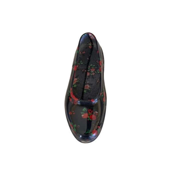 Patik Çiçekli Bahçe ve Tarım Kız Çocuk Ayakkabısı 21-28 Kırmızı