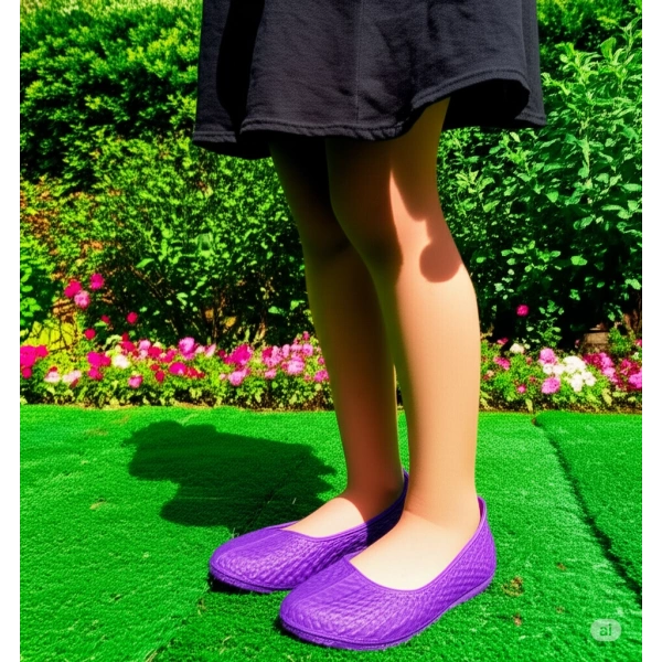 Patik Makosen Bahçe ve Tarım Kız Çocuk Ayakkabısı 26-30 Mor