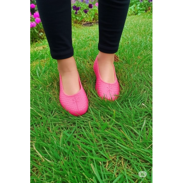 Patik Makosen Bahçe ve Tarım Kız Çocuk Ayakkabısı 26-30 Pembe