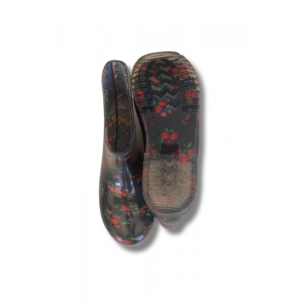 Potin Kadın Yağmur Botu 36-40 Kırmızı