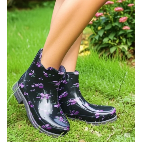 Potin Kadın Yağmur Botu 36-40 Mor