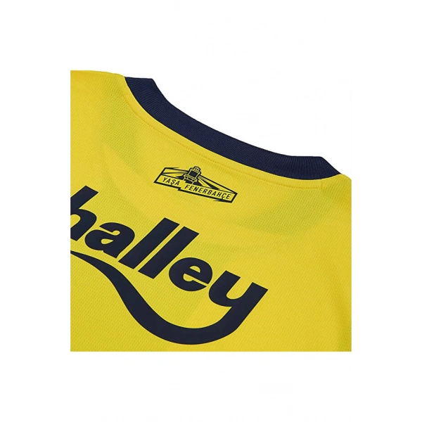 Puma 775360-01 Fenerbahçe 24/25 Erkek İç Saha Çubuklu Forması Sarı-Lacivert