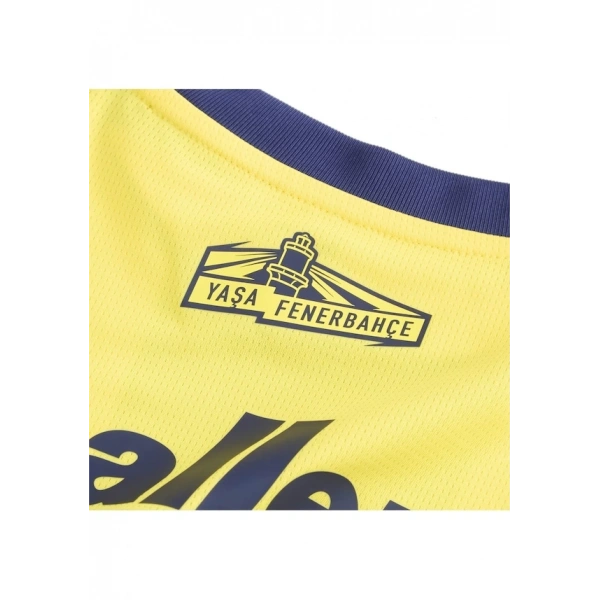 Puma 775364-01 Fenerbahçe 24/25 Çocuk Unisex İç Saha Çubuklu Forması Sarı-Lacivert