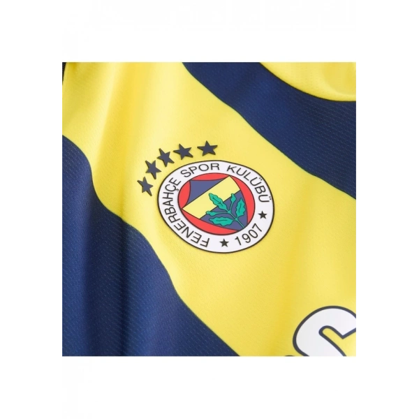 Puma 775364-01 Fenerbahçe 24/25 Çocuk Unisex İç Saha Çubuklu Forması Sarı-Lacivert
