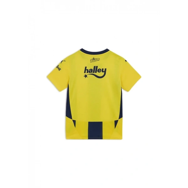 Puma 775364-01 Fenerbahçe 24/25 Çocuk Unisex İç Saha Çubuklu Forması Sarı-Lacivert