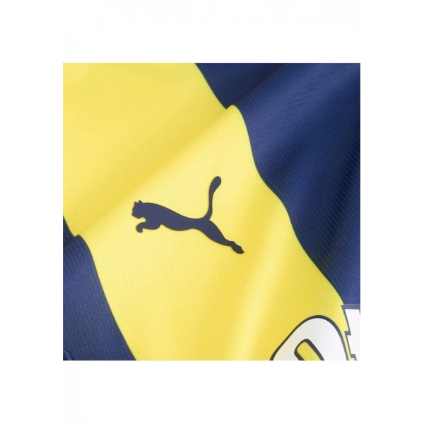 Puma 775364-01 Fenerbahçe 24/25 Çocuk Unisex İç Saha Çubuklu Forması Sarı-Lacivert