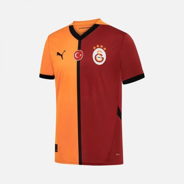 Puma 779650-01 Galatasaray 24/25 Erkek İç Saha Parçalı Forma Sarı-Kırmızı