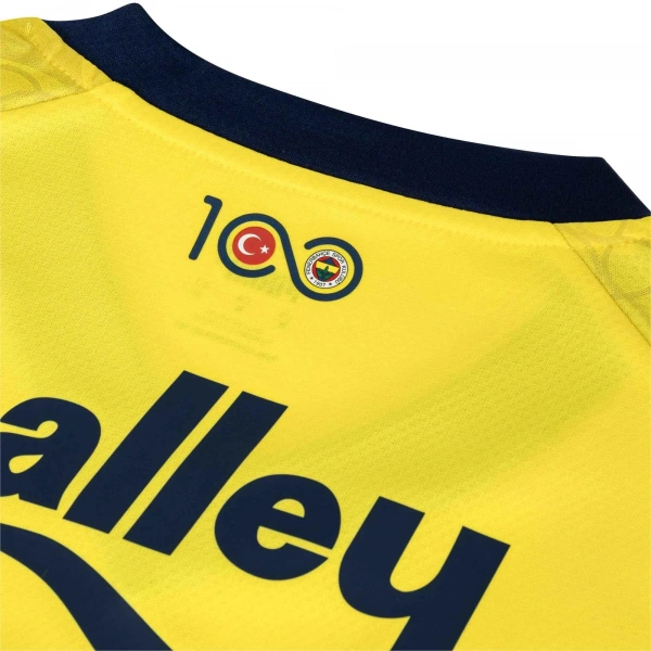 Puma 772006-04 Fsk Away 23/24 Erkek Forma Sarı-Lacivert