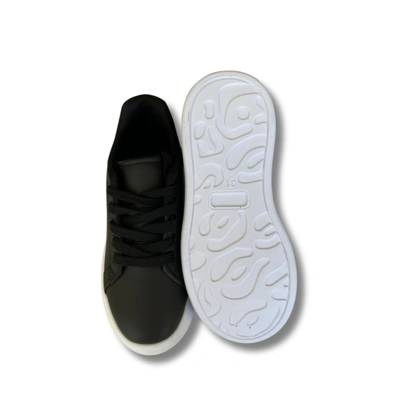 Belix-Sammix Erkek Çocuk Spor Ayakkabısı 28-35 Siyah-Beyaz