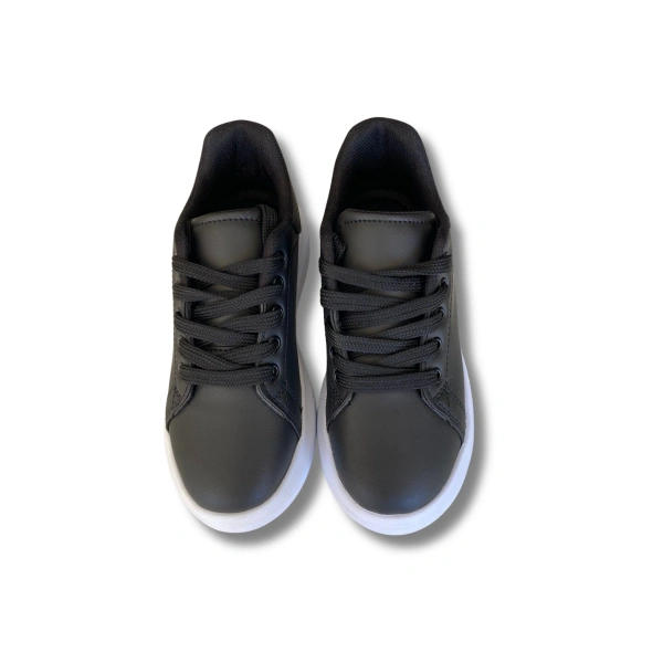 Belix-Sammix Erkek Çocuk Spor Ayakkabısı 28-35 Siyah-Beyaz