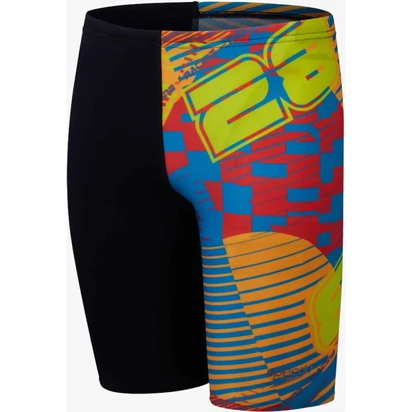 Speedo Allover Digital Jam-mer Erkek Çocuk Yüzücü Mayosu Renkli