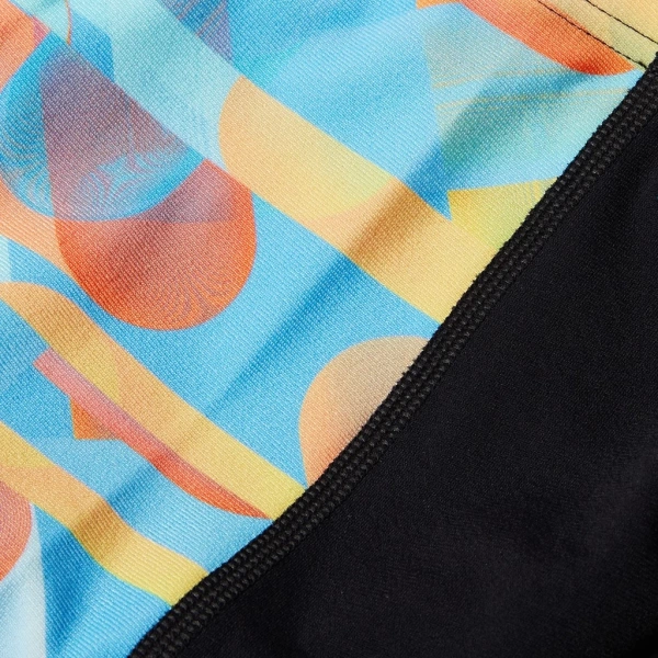 Speedo Digi Allover Panel Jam-mer Erkek Çocuk Yüzücü Mayosu Siyah-Mavi