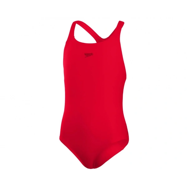 Speedo Kız Çocuk Eco Endurance Madalyalı Kız Çocuk Mayosu Kırmızı