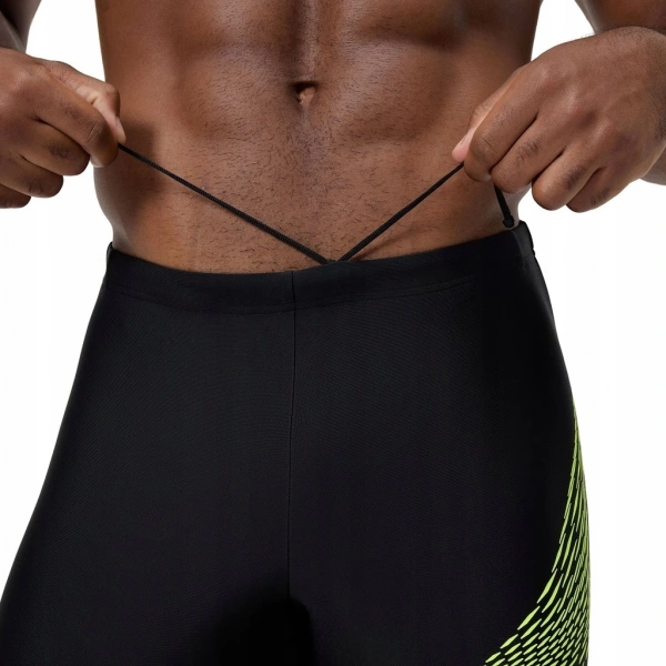 Speedo Medley Logo Jam-mer Erkek Mayo Şort Siyah-Yeşil