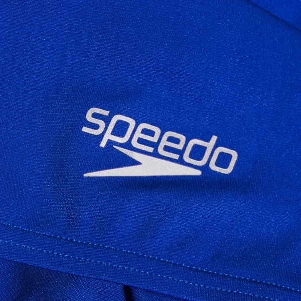 Speedo Placement V Cut Digital Jam-mer Erkek Çocuk Yüzücü Mayosu Mavi