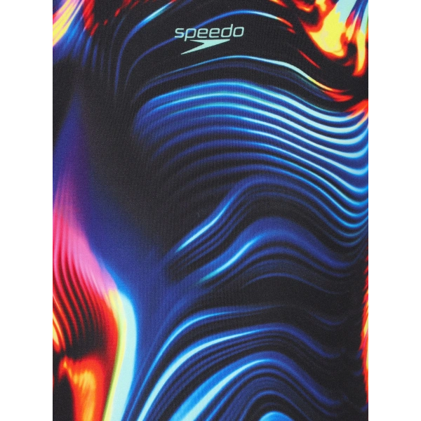 Speedo Pt Plmt Pwrbck Kız Çocuk Yüzücü Mayosu Turkuaz-Mavi