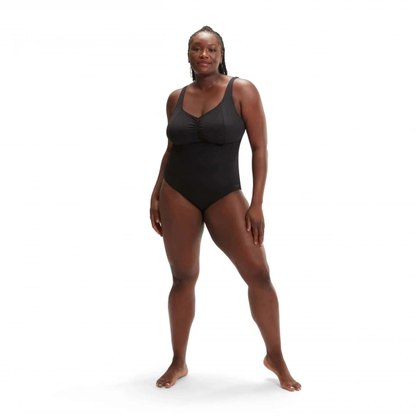 Speedo Spdscu Aquanıte Kadın Yüzücü Mayosu Siyah