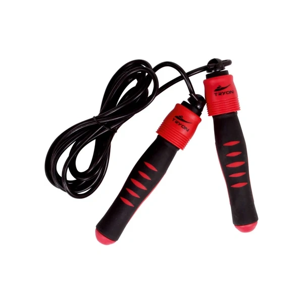 Tryon Rulmanlı JR-160 Sayaçlı Atlama İpi Siyah