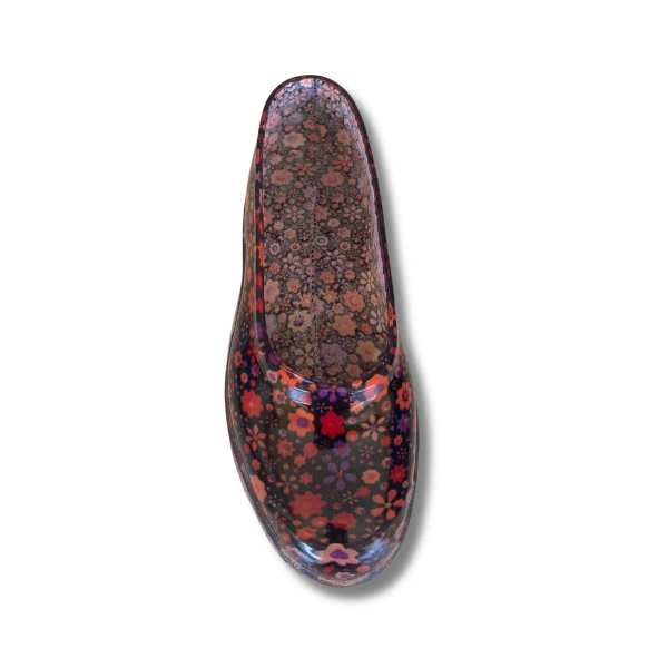 Zenne Çiçekli Bahçe ve Tarım Kadın Ayakkabısı 36-40 Turuncu