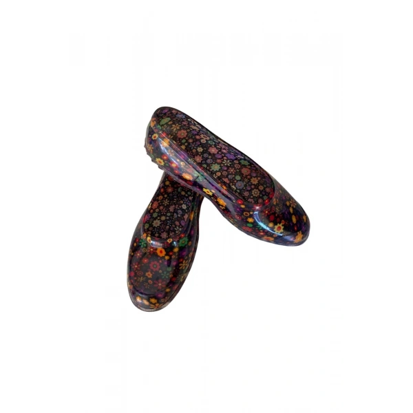 Zenne Çiçekli Bahçe ve Tarım Kadın Ayakkabısı 36-40 Sarı