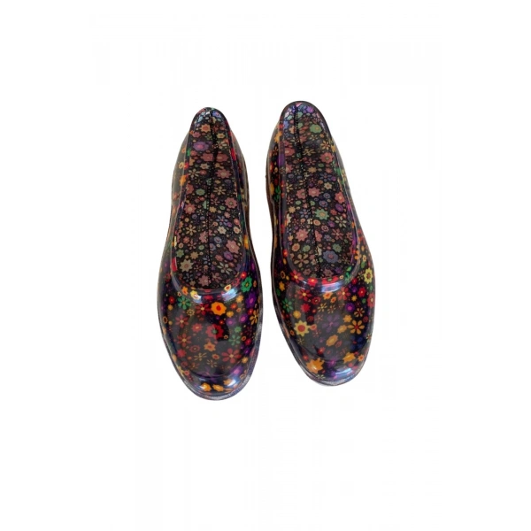 Zenne Çiçekli Bahçe ve Tarım Kadın Ayakkabısı 36-40 Sarı