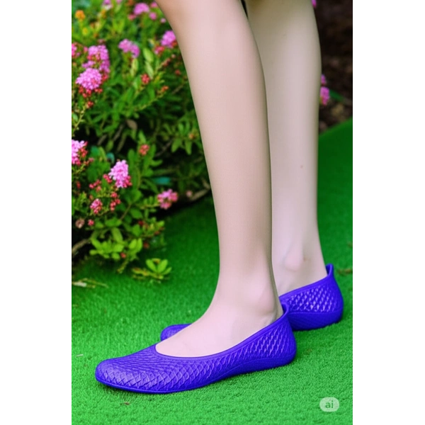 Zenne Makosen Bahçe ve Tarım Kadın Ayakkabısı 36-40 Mor