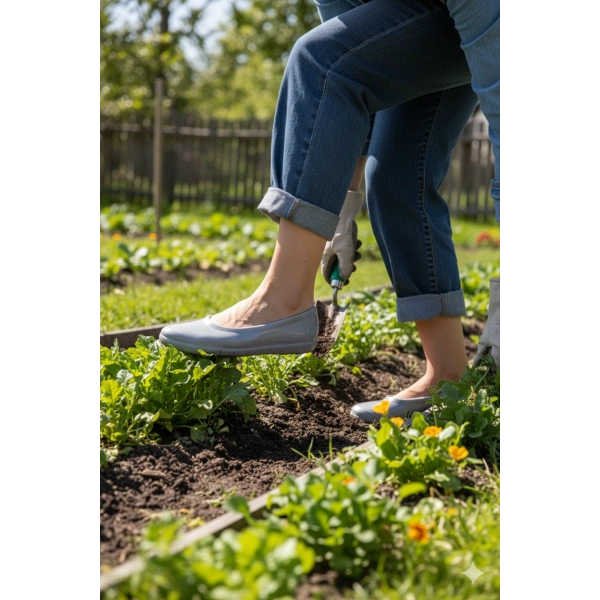 Zenne Renkli Çıplak Bahçe ve Tarım Kadın Ayakkabısı 35-41 Gri