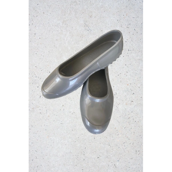 Zenne Renkli Çıplak Bahçe ve Tarım Kadın Ayakkabısı 35-41 Gri