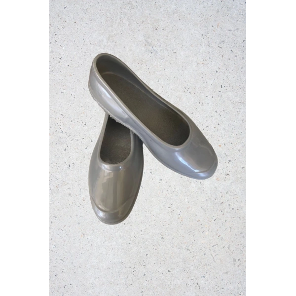 Zenne Renkli Çıplak Bahçe ve Tarım Kadın Ayakkabısı 35-41 Gri