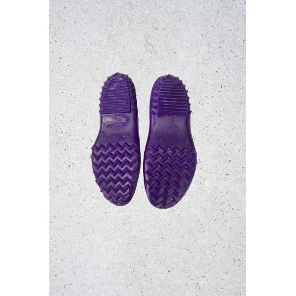 Zenne Renkli Çıplak Bahçe ve Tarım Kadın Ayakkabısı 35-41 Mor