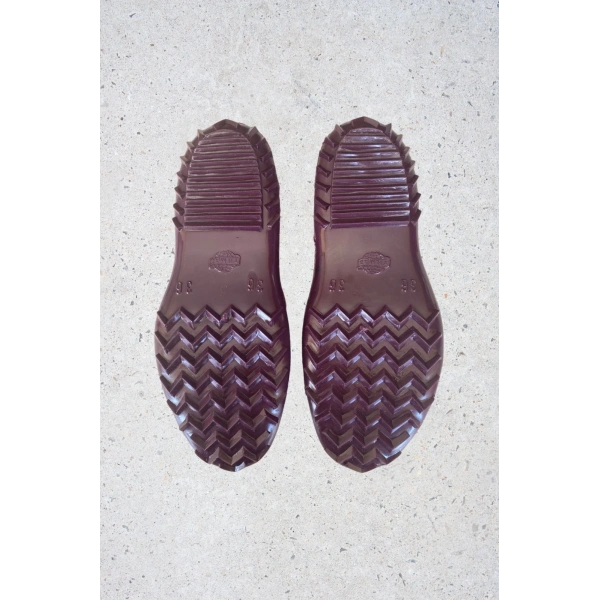 Zenne Renkli Çıplak Bahçe ve Tarım Kadın Ayakkabısı 35-41 Mürdüm