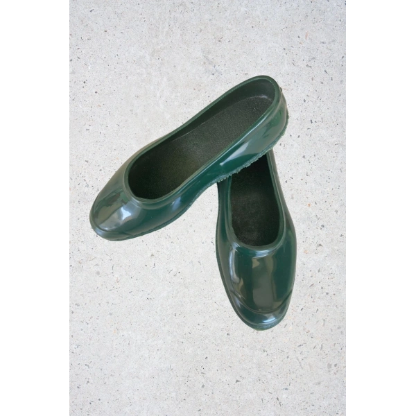 Zenne Renkli Çıplak Bahçe ve Tarım Kadın Ayakkabısı 35-41 Yeşil