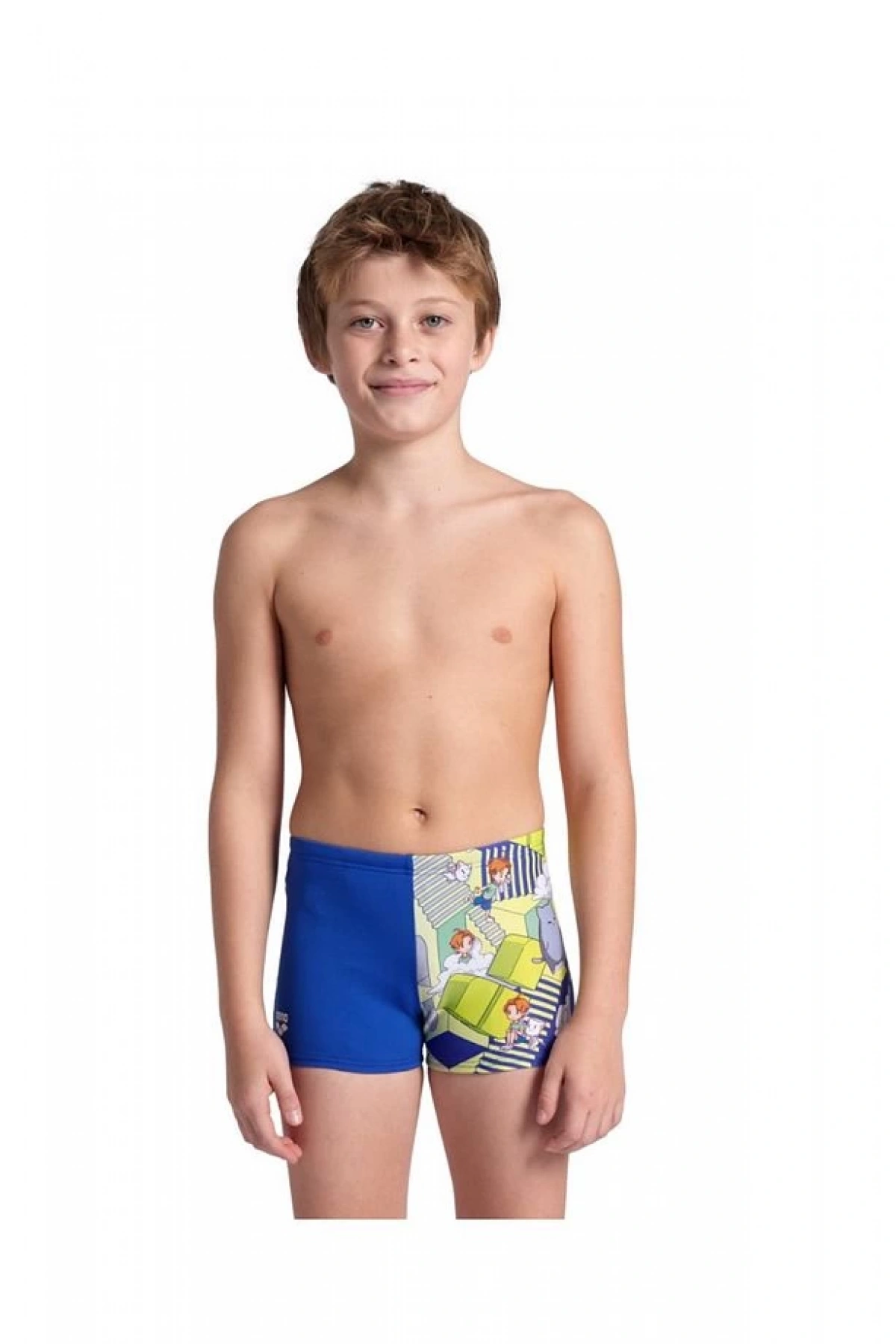 Arena Fantasize Çocuk Yüzücü Şortu Mavi