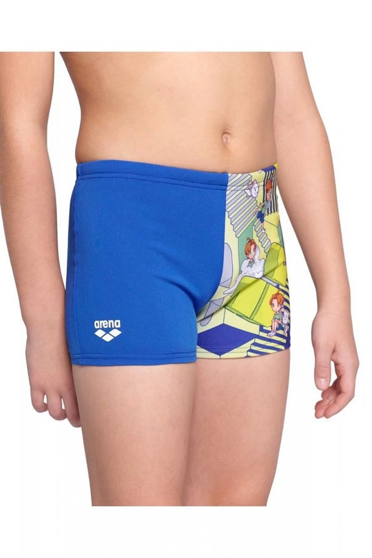 Arena Fantasize Çocuk Yüzücü Şortu Mavi