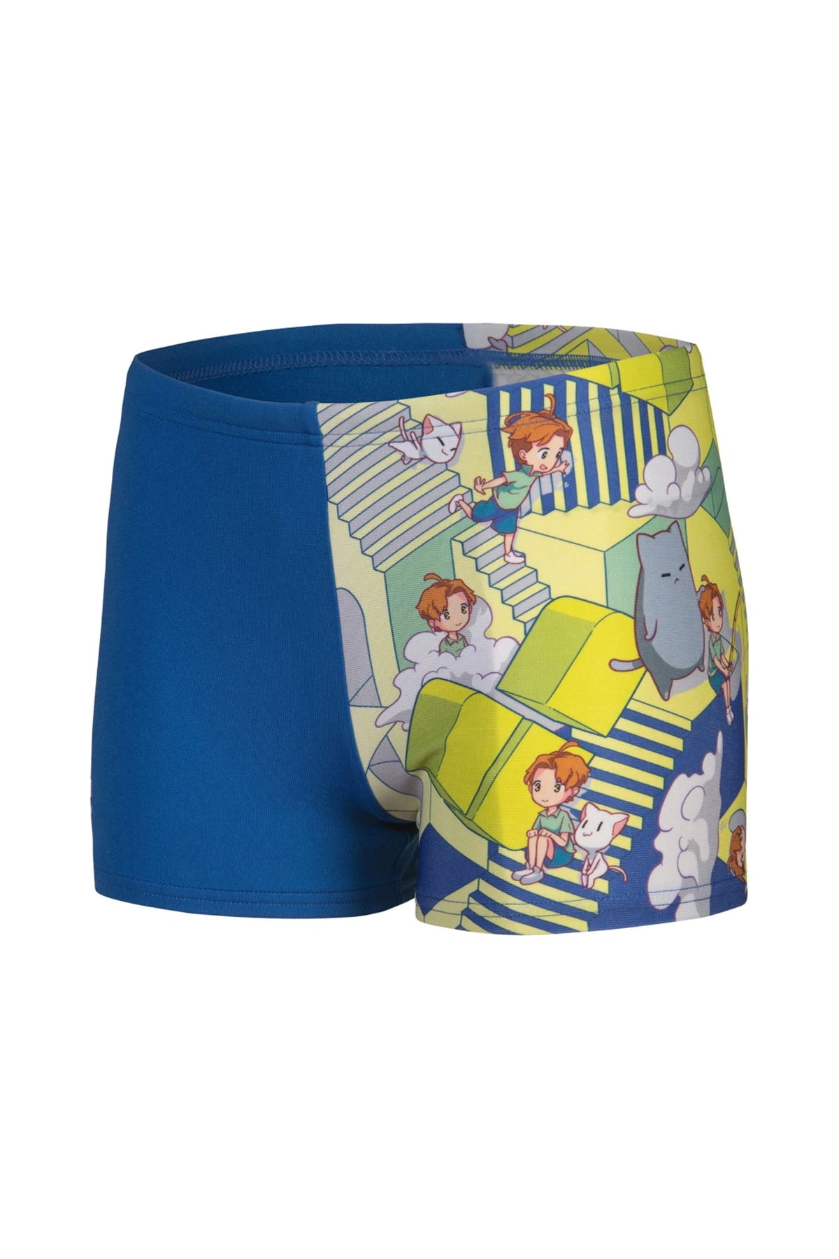 Arena Fantasize Çocuk Yüzücü Şortu Mavi