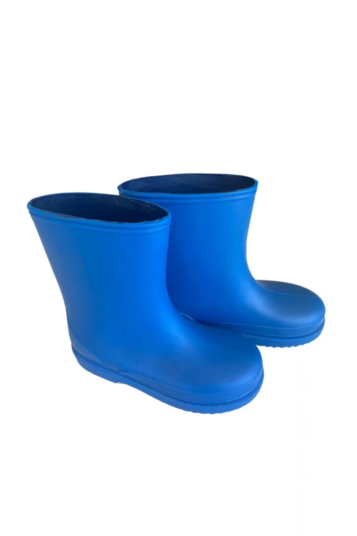 Bahçe ve Yağmur Renkli Çocuk Çizmesi 26-35 Mavi