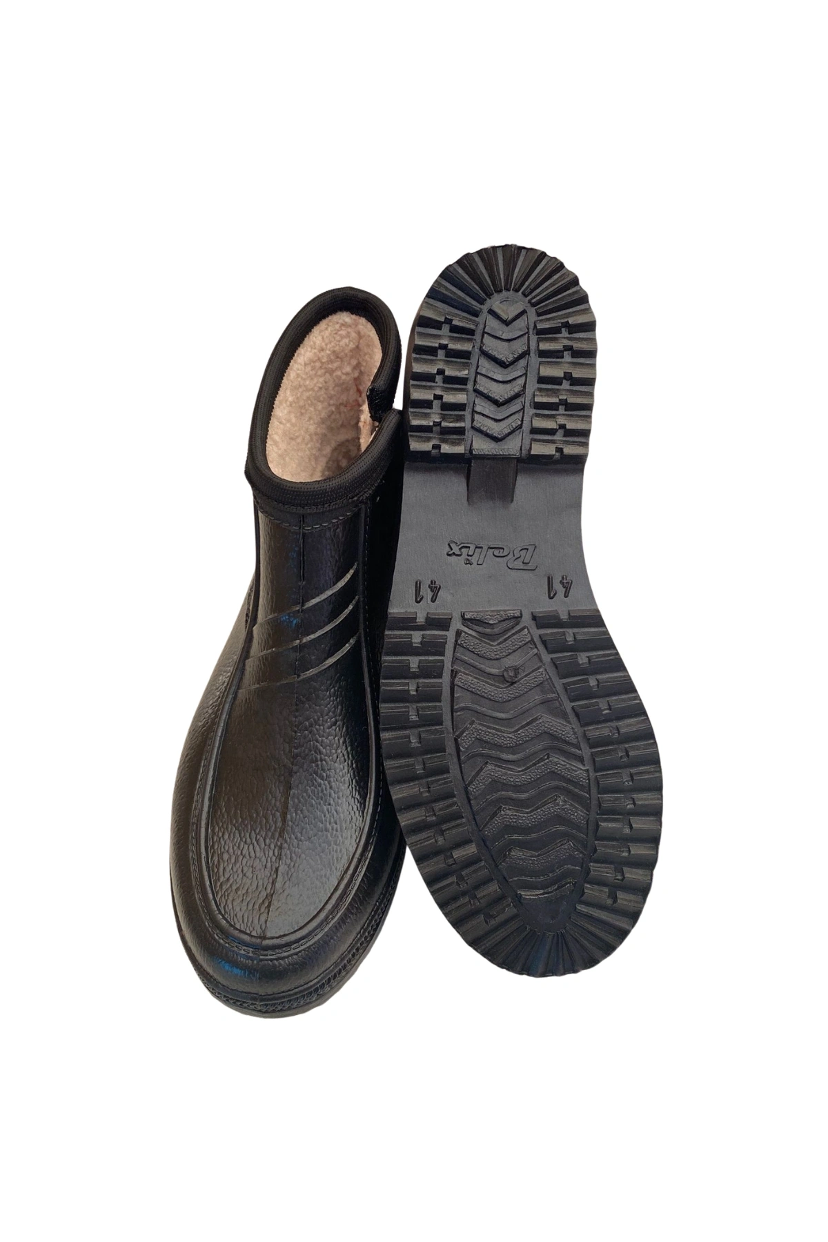 Belix Erkek Kışlık Su Geçirmez Peluşlu Bot 41-45 Siyah