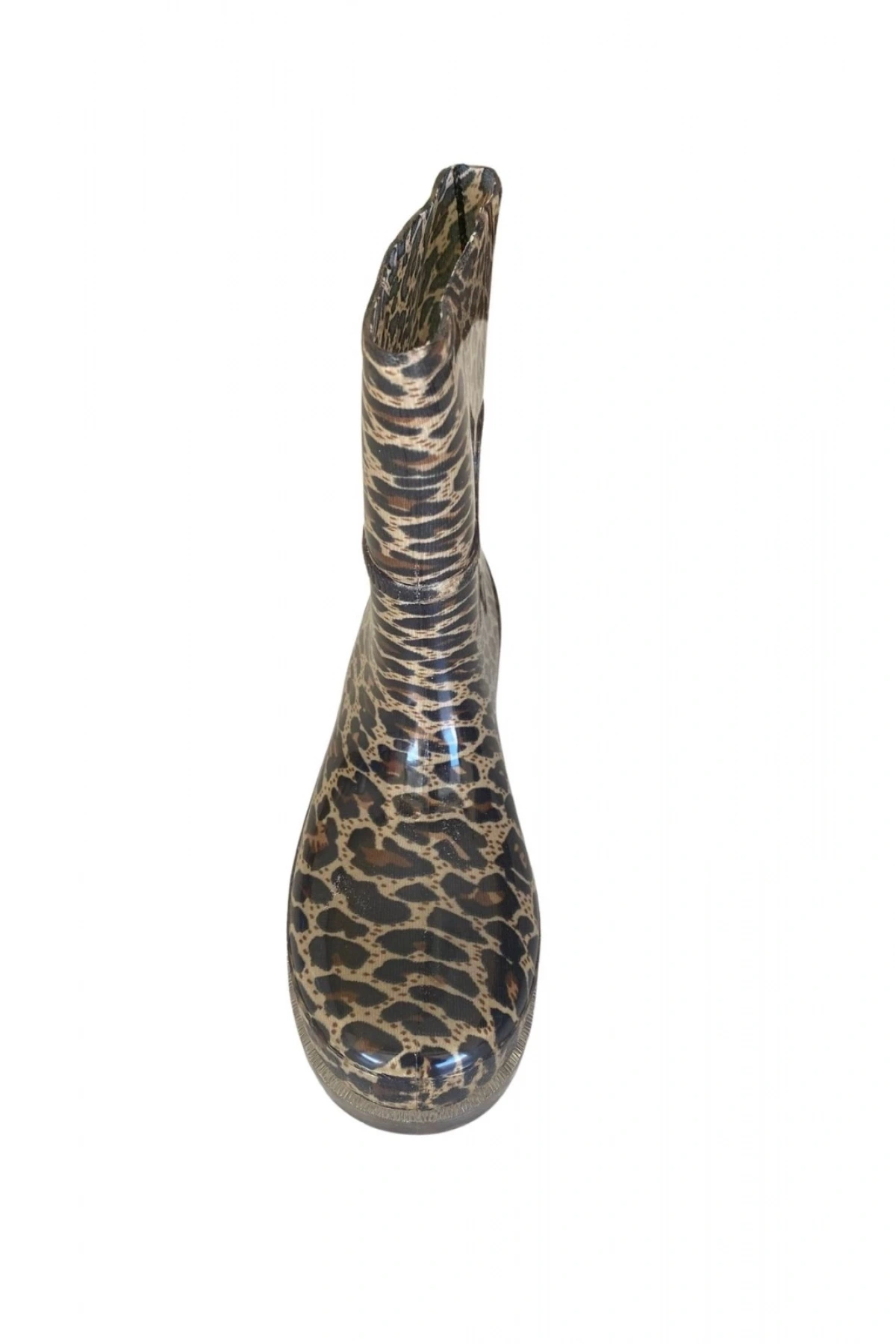 Bahçe ve Yağmur Çiçekli Kadın Çizmesi 36-40 Leopar